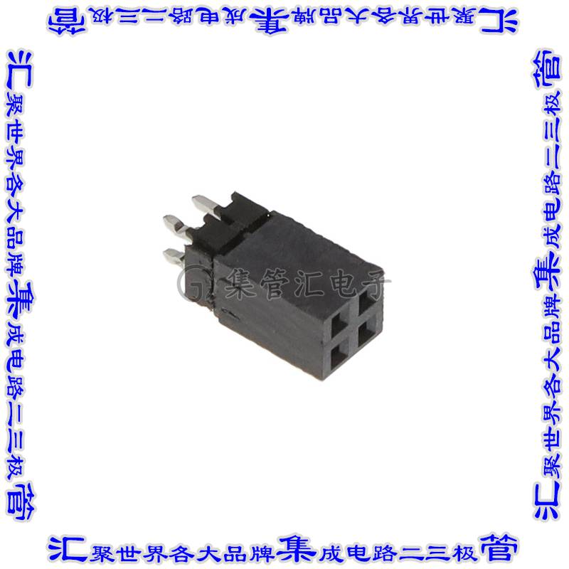 ESQ-102-37-S-D-LL 连接器接插件CONN SOCKET 4POS 0.1 GOLD PCB