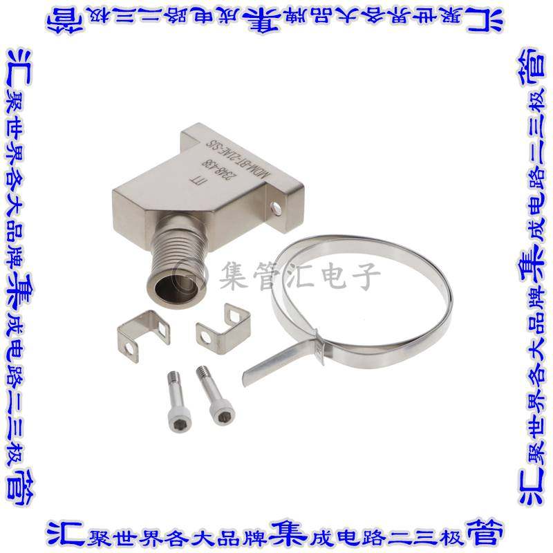 MDM-BT-21AE-SJS 连接器接插件MICRO-D BACKSHELL 21 POS ANGLES