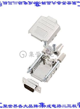 6355-0004-01 连接器接插件D-SUB BACKSHELL, SHIELDED, 180 +