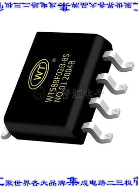 WT588F02B-8S 集成电路芯片WT588F02B-8S IS A 16-BIT DSP VOI