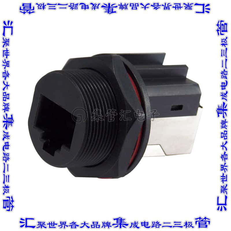 GM67X-S-88 连接器接插件IP67 MODJACK 8P8C SHIELD BLK (KI