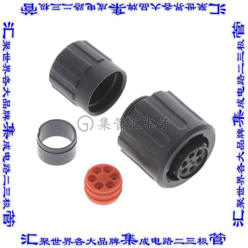 RTS6BS10N6SHEC03 连接器接插件CONN PLG HSG FMALE 6POS INLINE