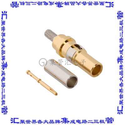 282104-75 连接器接插件1.0/2.3 STRAIGHT CRIMP JACK FOR
