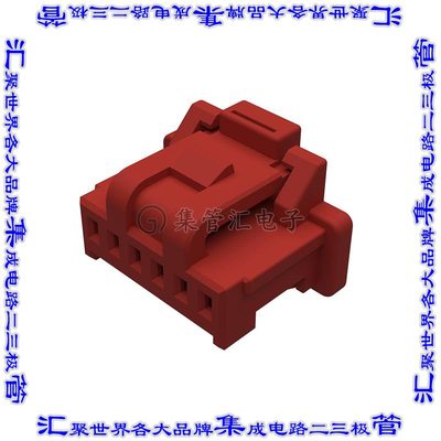 5013301032 连接器接插件1.0 W/B 1-ROW REC HSG 10CKT RED
