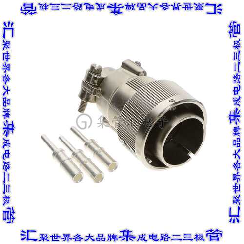 CA06COM-E22-2PWB-01 连接器接插件CONN PLUG W/PIN 3POS