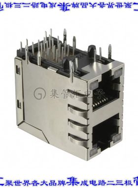 6368011-1 连接器接插件CONN MOD JACK 8P8C R/A SHIELDED