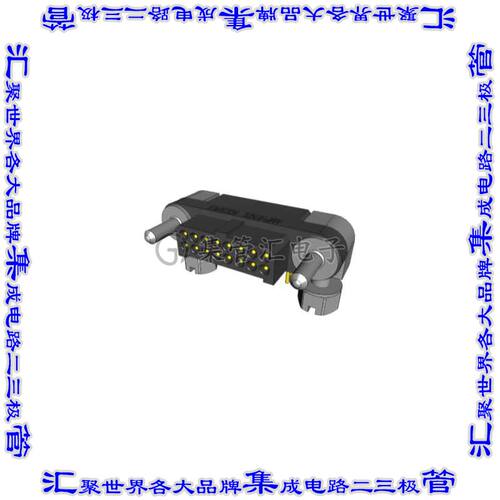 MHDAS2M016YCE11 连接器接插件MICRO HDAS 16 MALE RIGHT ANGLE P