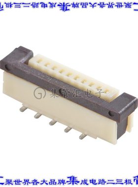 AFFC10-10-100-SVS-R 连接器接插件CONN FPC VERT 10POS 1MM SMD