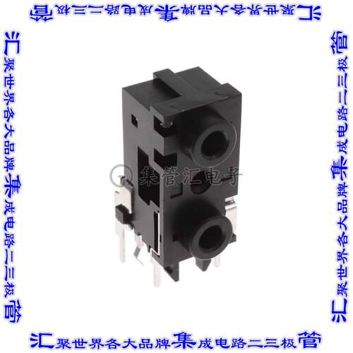 STX-4235-3/5-N 连接器接插件STEREO JACK 3.5MM, STACKED, 3P/5