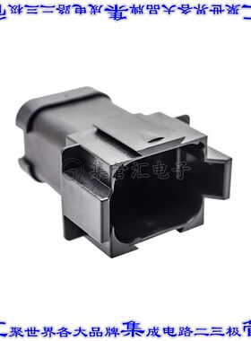 AT04-08PA-MMBLK 连接器接插件CONN RCPT HSG 8POS 14-20AWG