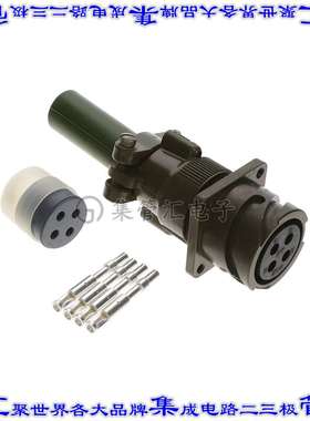 CA3100E20-4S-B-F80 连接器接插件CONN RCPT W/SKT 4POS