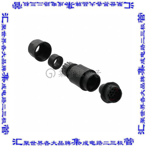 RTS1BS14N12P03 连接器接插件CONN RCPT HSG MALE 12POS INLINE