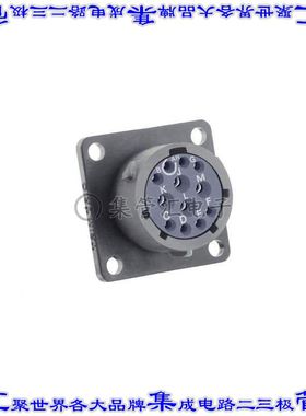 UTSX014E12S 连接器接插件SQUARE FLANGE RECEPTACLE, WITHOU