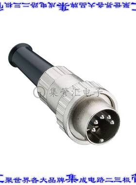 0132 07-1 连接器接插件DIN PLUG STRAIGHT BAYONETLOCK 7P