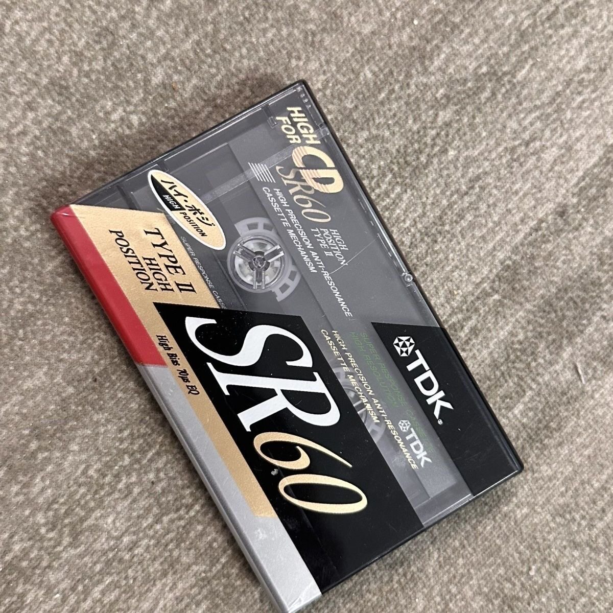全新未拆封日产TDK SR 60二类空白录音磁带