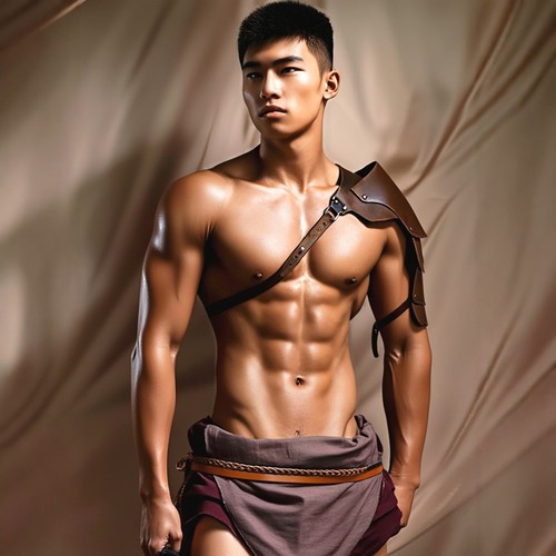 战斗骑士盔甲肩甲PU皮革