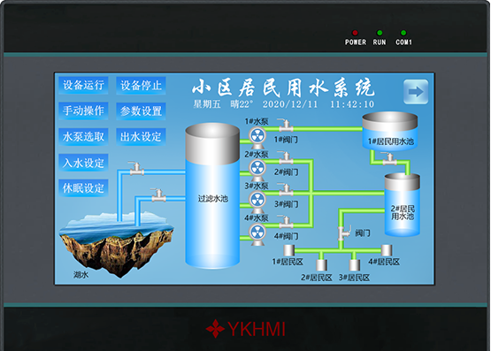 中达优控4.3寸5寸7寸10寸触摸屏可代替台达显控信捷人机界面 包装 白板纸 原图主图