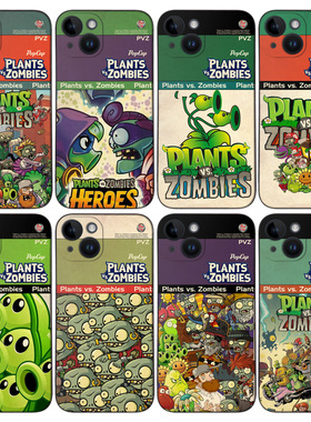 植物大战僵尸手机壳14promax豌豆射手ip11/12/13游戏mini14plus SE IQOO11 P60硅胶软壳mate40米13 K50荣耀90
