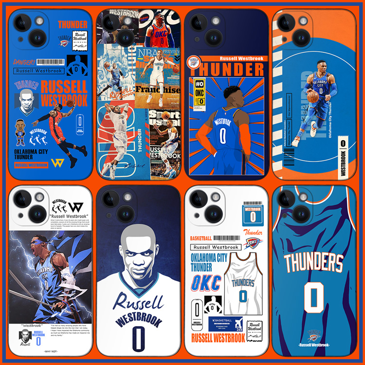 威斯布鲁克手机壳mate60雷霆队0号IQOO12威少ip12/13/14plus篮球15Promax pura70硅胶软壳K70荣耀100 S24米14