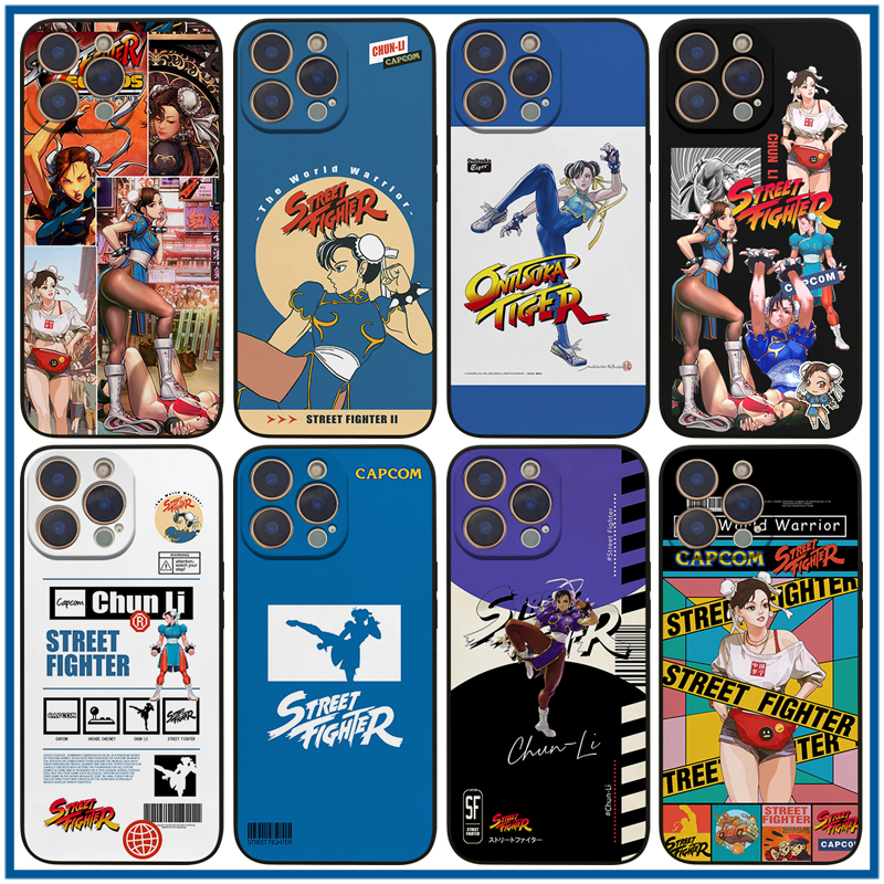 春丽手机壳ip14plus街头霸王16promax街机游戏iqoo13格斗S25全包边Pura70硅胶软壳mate70潮款K80米15 RENO14