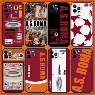 罗马队手机壳ip13足球14promax意大利P50保护套mate40 荣耀70米12