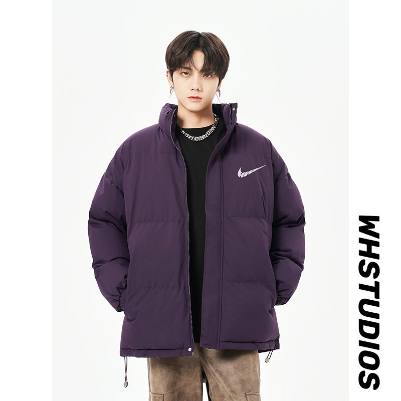 日系直播抖音高品质宽松男面包服羽绒棉棉衣外套M1032P90,男装棉衣,电商C408-1(原B339-1)