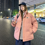 已注册港风直播抖音高品质男面包服羽绒棉宽松外套棉衣M1039P90，男装棉衣，电商C408-1(原B339-1)