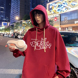 已注册港风直播抖音得物高品质男宽松连帽卫衣外套W5040P45控68，女装短外套，电商C408-1(原B339-1)