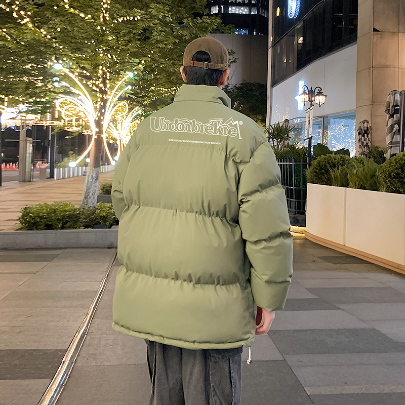 直播抖音得物品质宽松面包服羽绒棉棉衣外套M1159P65,男装棉衣,电商C408-1(原B339-1)