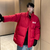 秋冬直播抖音高品质保暖宽松男面包服羽绒棉棉衣外套M1045P90，男装棉衣，电商C408-1(原B339-1)