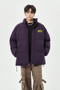 已注册日系直播抖音高品质宽松男面包服羽绒棉棉衣外套M1045P90图片