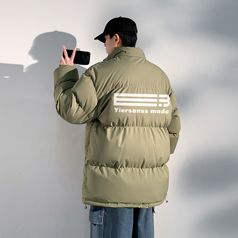 日系直播抖音得物宽松羽绒棉面包服外套棉衣M1145P65,男装棉衣,电商C408-1(原B339-1)