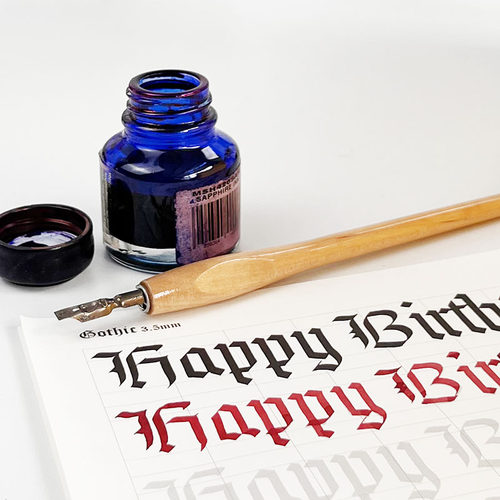 Manuscript原木三角握蘸水笔直杆