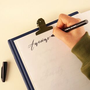 法国进口【1号练习纸】英文书法练字纸铜版体花体圆体ES歌特笔刷