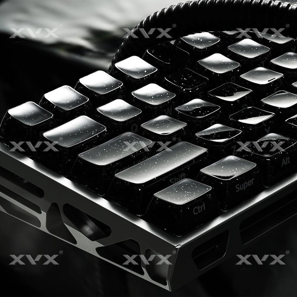 XVX水晶星空果冻2.0键帽星空侧刻磁轴加厚PC机械磁轴键盘帽小蜜蜂,电脑硬件/显示器/电脑周边,键帽,淘宝优惠券,粉丝福利购,淘宝优惠卷