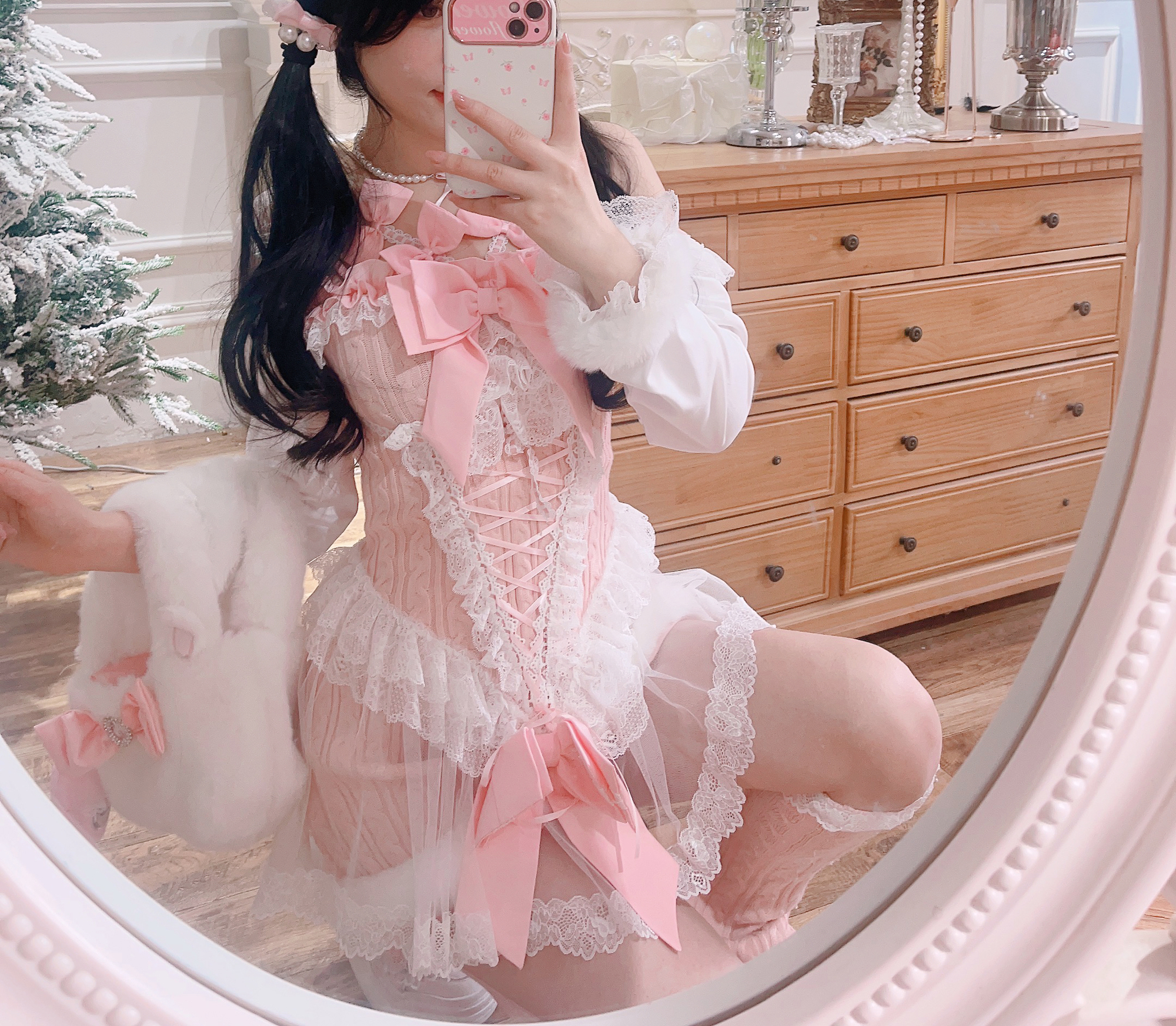 SummerJoy东方萝莉连衣裙针织可爱毛织裙子