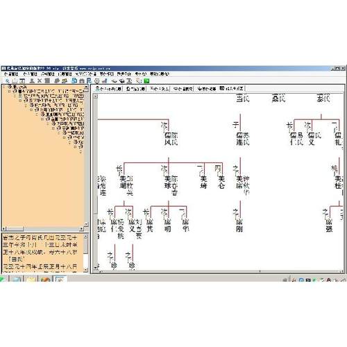 传承家谱族谱软件版本v25.20(配硬件加密狗)