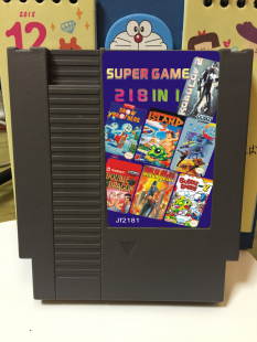 nes游戏卡218合一 冒险岛全集 魂斗罗 忍龙剑 双截龙 8位72pin