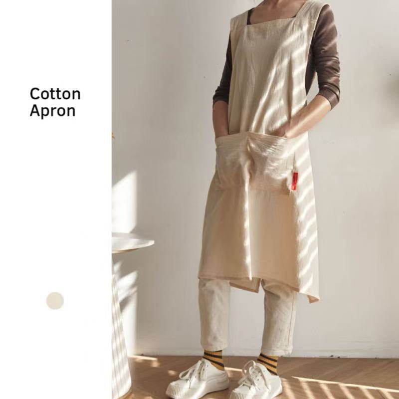 家用围兜男女罩衣围腰厨房做饭围裙奶茶日式韩版美甲美术包臀棉质,家庭/个人清洁工具,围裙,淘宝优惠券,粉丝福利购,淘宝优惠卷