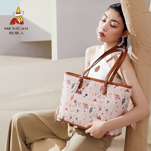 稻草人包包女夏2022新款时尚高级