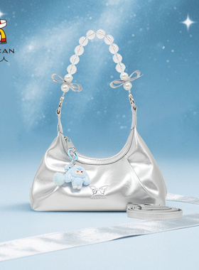 稻草人正品包包小众设计高级感时尚流行2025新款斜挎包单肩腋下包