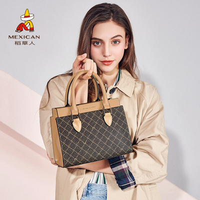 稻草人女包2025新款小包包单肩手提包女时尚女士斜挎包百搭妈妈包