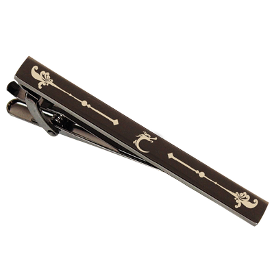 十二生肖领带夹电镀亮面质感金属