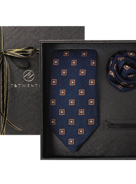 美式复古vintage真丝男士领带