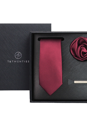 T&Twenties时尚6cm窄款领带套装