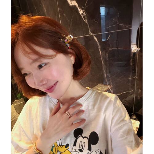 【BORAKOO】【吉莉】韩国东大门  七彩钻透系~小钻钻抓夹发夹