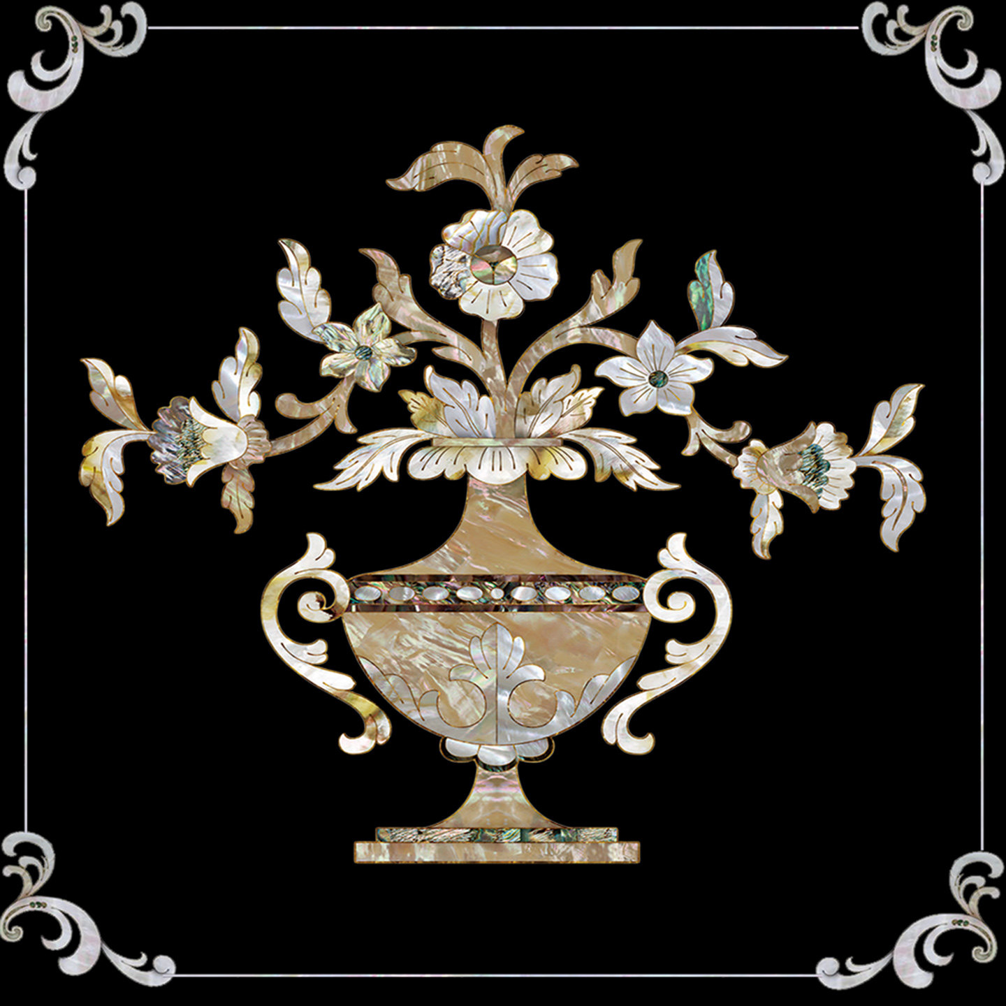 欧式花纹水移画螺钿水移画贴纸家具橱柜子门美化装饰遮丑水转印贴,家居饰品,家具贴,淘宝优惠券,粉丝福利购,淘宝优惠卷