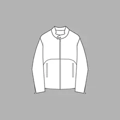 Four-Color Woven Zipper Sports Suit-Fire 528003