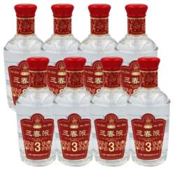 山西临汾特产午城三春液42度白酒225mlX8瓶整箱包邮