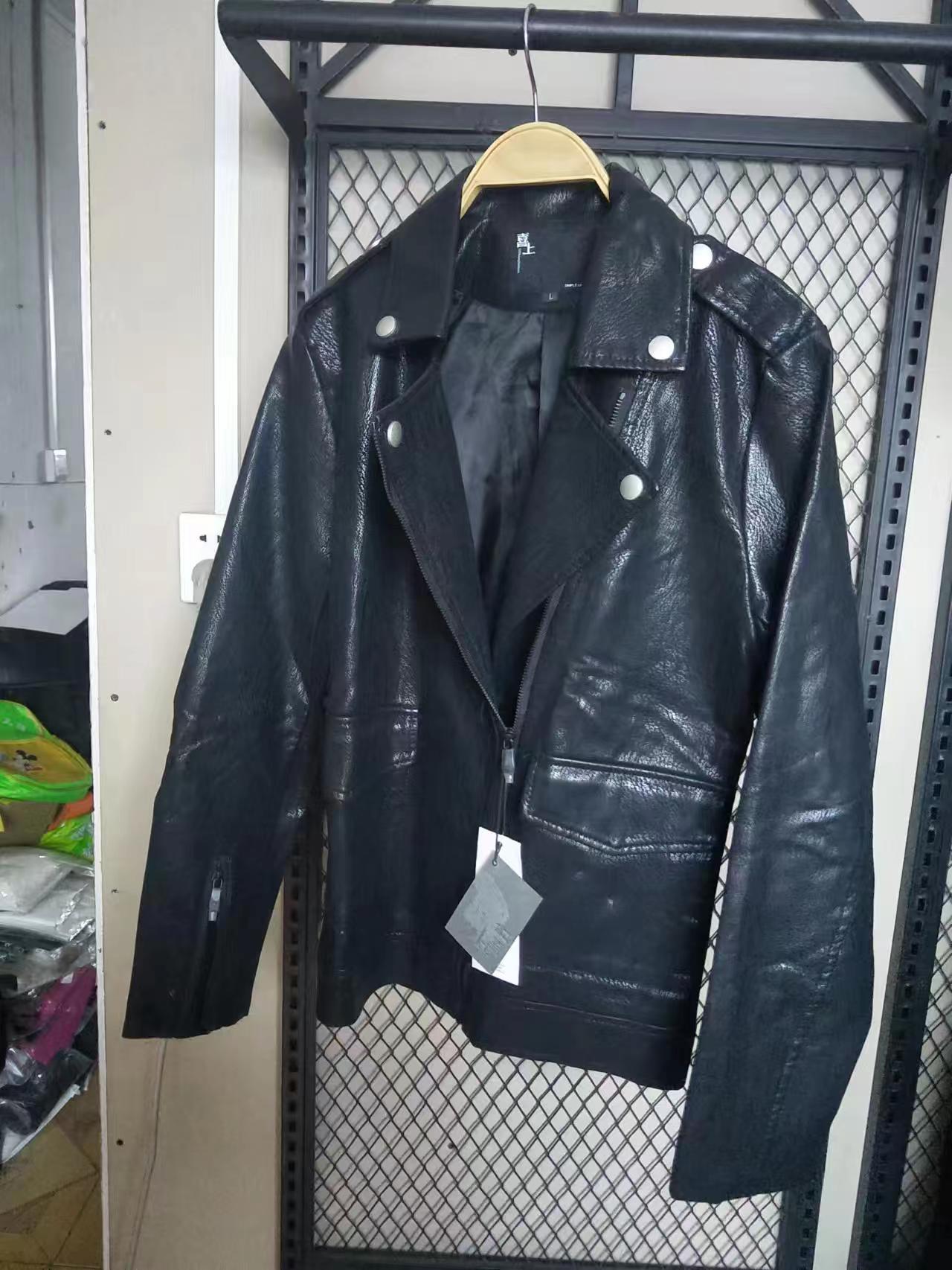 新款秋冬皮衣男修身韩版潮机车服仿皮夹克青年帅气休闲男外套